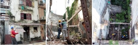 政府清拆舊區殘危建築物     確保公眾安全