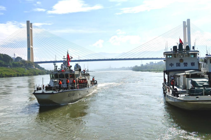 第158次中老緬泰湄公河聯合巡邏執法行動圓滿結束   